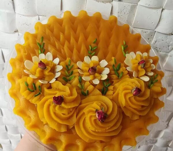 عکس حلوای شیر