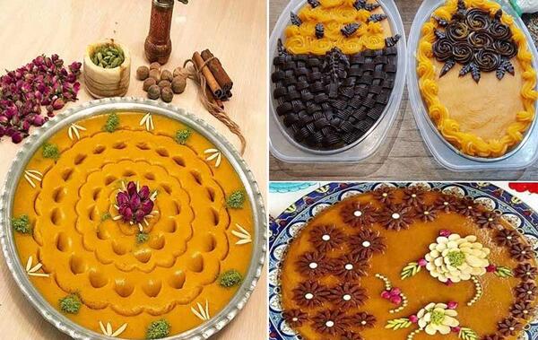 عکس حلوای شیر