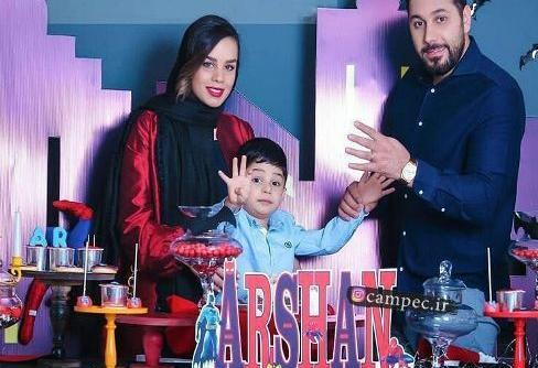 عکس تولد چهار سالگی پسر