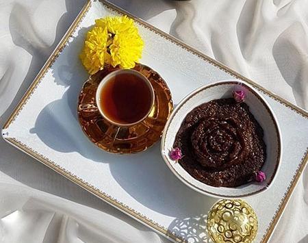 عکس حلوا سیاه اردبیل