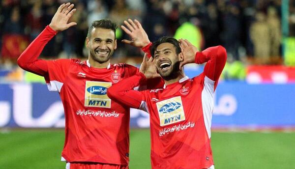 عکس خنده دار تیم پرسپولیس