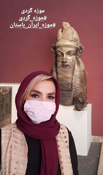 عکس سپیده خداوردی در چین