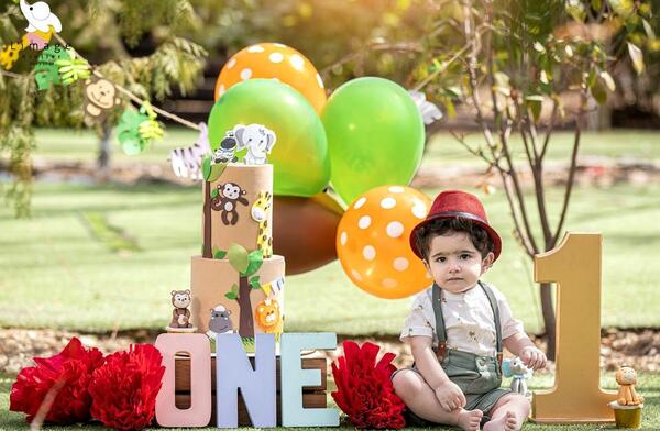 عکس تولد در فضای باز