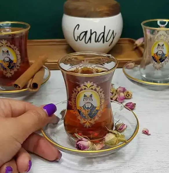 عکس استکان چای قدیمی