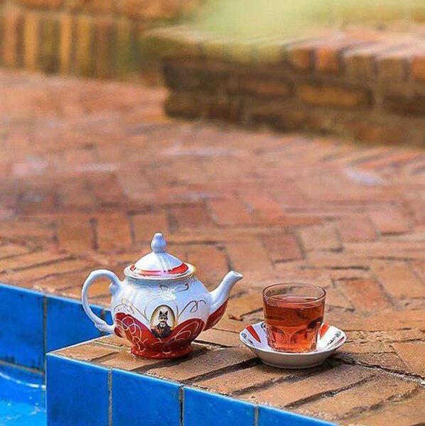 عکس استکان چای قدیمی
