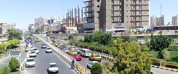 عکس حرم امام رضا از خیابان طبرسی