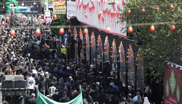 عکس حرم امام رضا از خیابان طبرسی