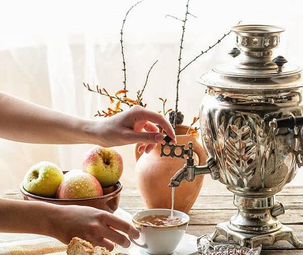 عکس نوشته قوری چای