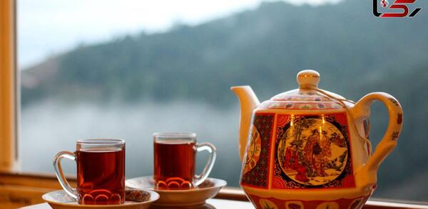 عکس نوشته قوری چای