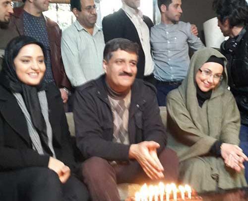 عکس تولد نرگس محمدی