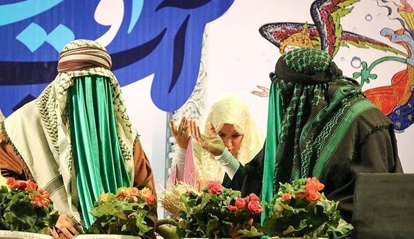 عکس جشن ازدواج حضرت علی و فاطمه
