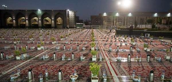 عکس از آشپزخانه حرم امام رضا