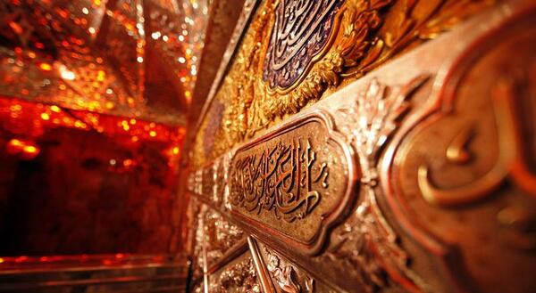 عکس امام حسین در گودی قتلگاه
