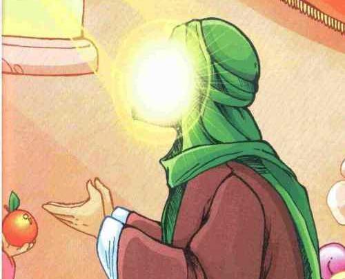 عکس کارتونی از امام علی