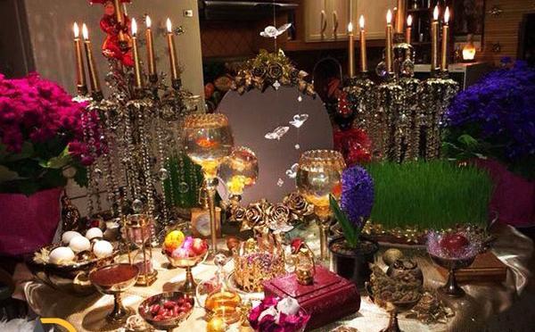 عکس چیدمان سفره ی هفت سین