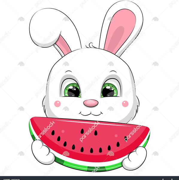 عکس خرگوش نقاشی راحت