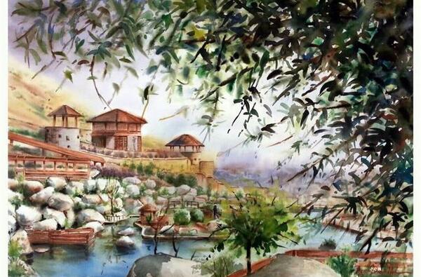 عکس نقاشی طراحی طبیعت