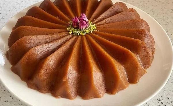 عکس از حلوای تزیین شده