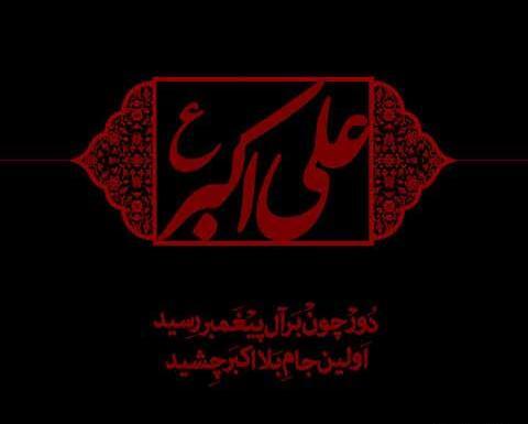 عکس شهادت حضرت علی اکبر علیه السلام