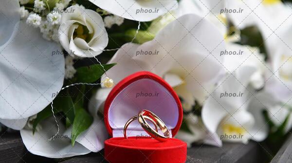 عکس جعبه حلقه ازدواج