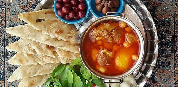 عکس لوبیا آبگوشت