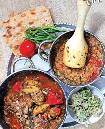 عکس لوبیا آبگوشت