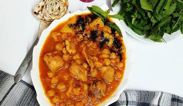 عکس لوبیا آبگوشت