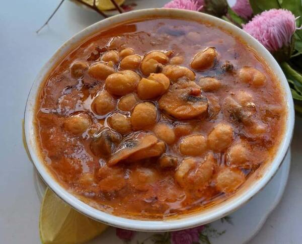 عکس لوبیا آبگوشت