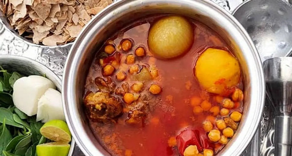 عکس لوبیا آبگوشت