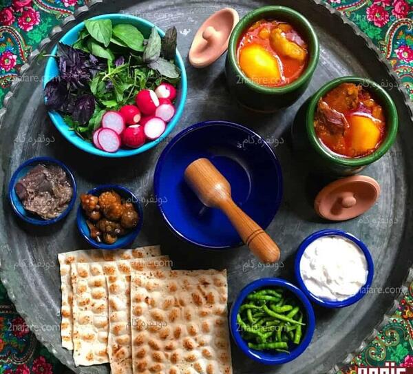 عکس لوبیا آبگوشت