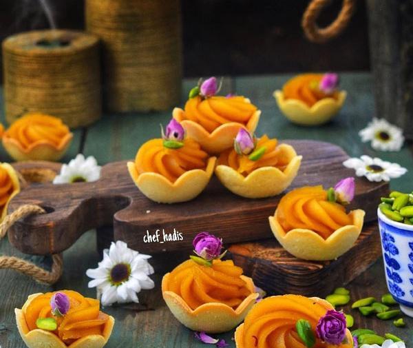 عکس تزیین حلوا برای مجلس ختم