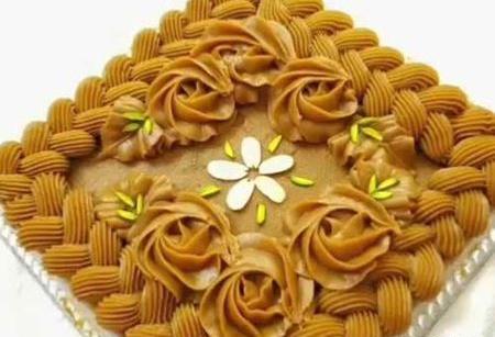 عکس تزیین حلوا برای مجلس ختم