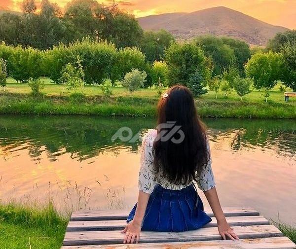 عکس طبیعت متن دار برای پروفایل