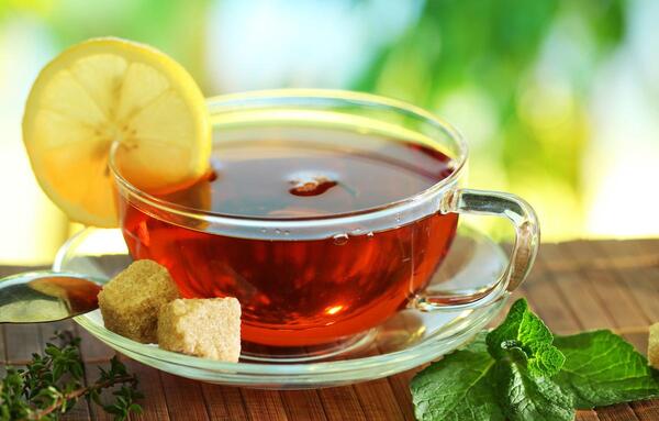 عکس چای و لیمو