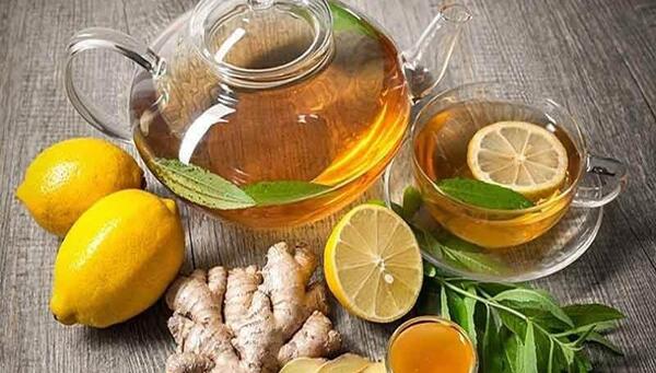 عکس چای و لیمو
