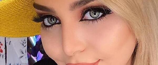 عکس لنز چشم سبز
