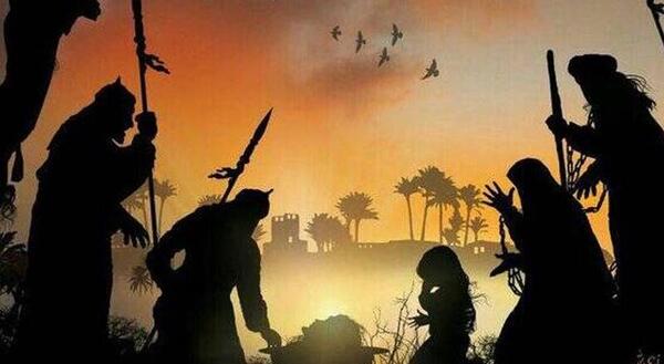 عکس جنگ امام حسین با یزید