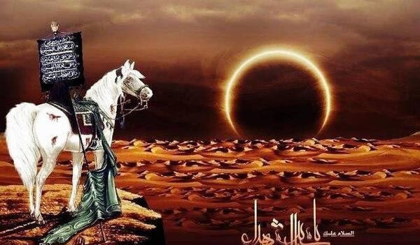 عکس جنگ امام حسین با یزید