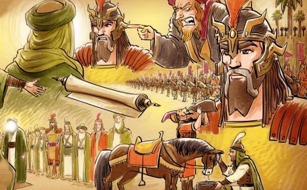 عکس جنگ امام حسین با یزید