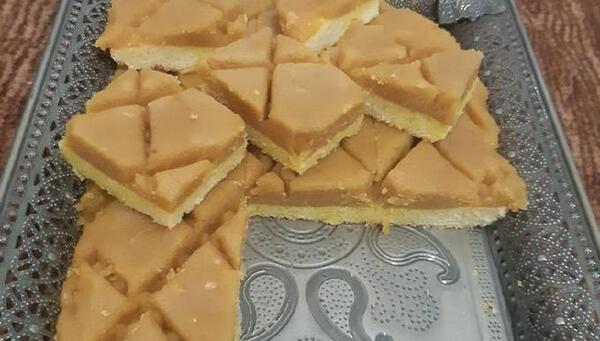 عکس از کیک حلوا