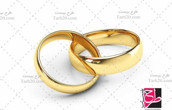 دانلود عکس حلقه نامزدی طلا