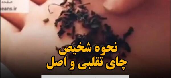 عکس چای دوغزال اصل