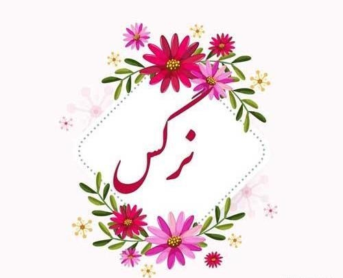 عکس تبریک تولد اسم نرگس
