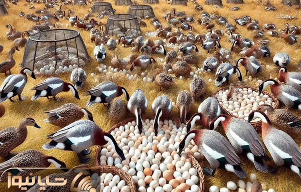 عکس غذای جوجه اردک