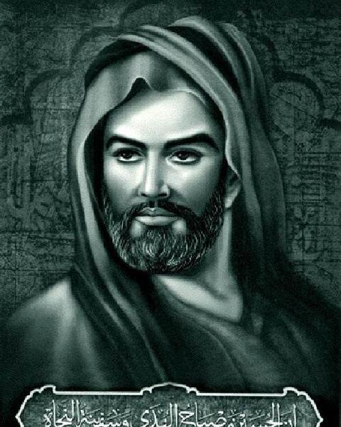 عکس امام حسین در شهر میانه