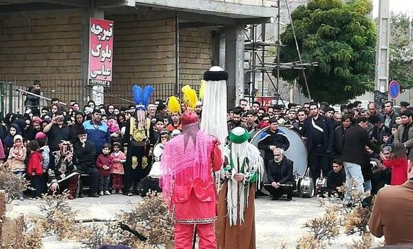 عکس امام حسین در شهر میانه