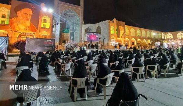 عکس امام حسین در شهر میانه