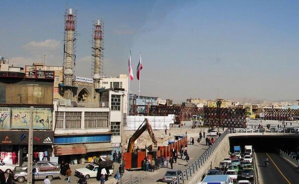 عکس امام حسین در شهر میانه