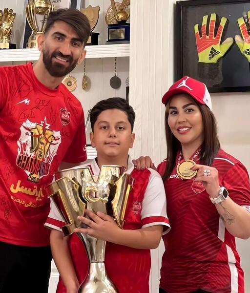 عکس کیک تولد علیرضا بیرانوند