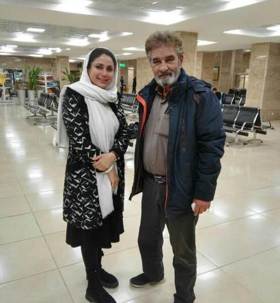 عکس صبا در سریال آسمان همیشه ابری نیست